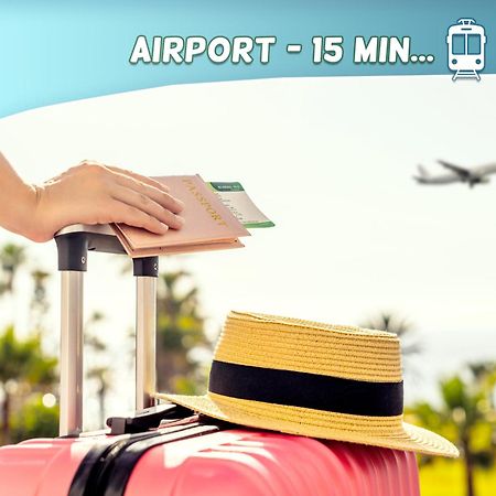 1 Min To The Beach Apartment - Kitchen - Tramway - Air Conditioner - Wifi - Promenade Des Anglais Nice Eksteriør bilde
