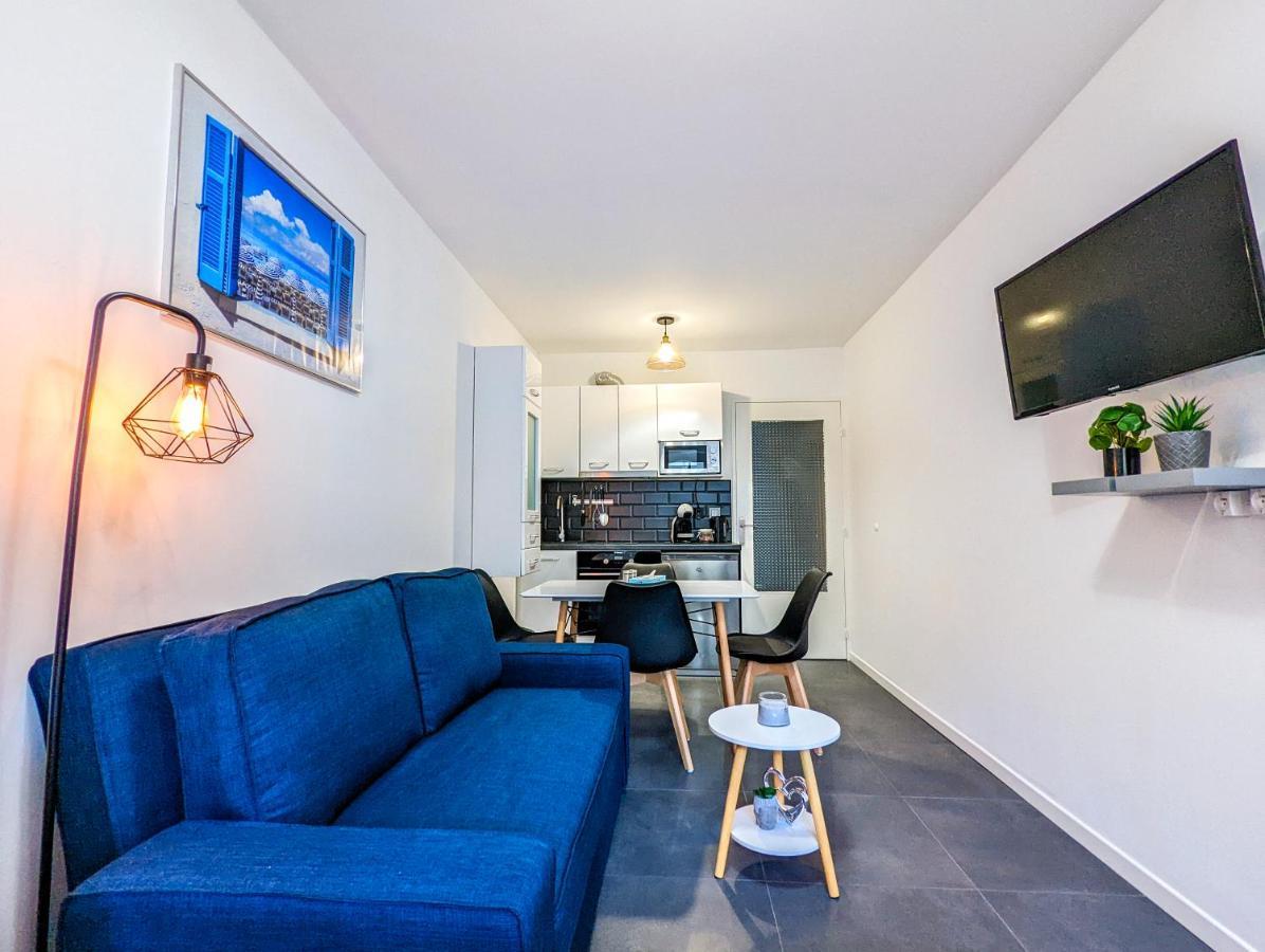 1 Min To The Beach Apartment - Kitchen - Tramway - Air Conditioner - Wifi - Promenade Des Anglais Nice Eksteriør bilde